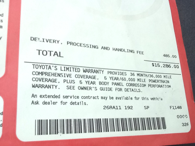 2002 Toyota Echo FX4 Crew Cab