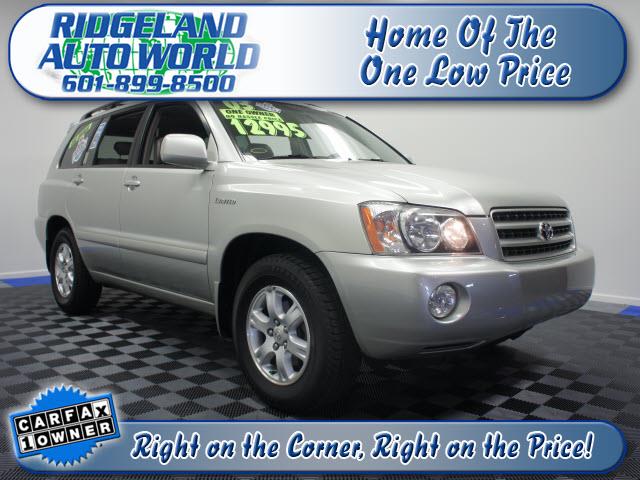 2003 Toyota Highlander 4WD Crew Cab SWB S