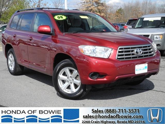 2008 Toyota Highlander 540ia 4dr Sdn 5-spd Auto