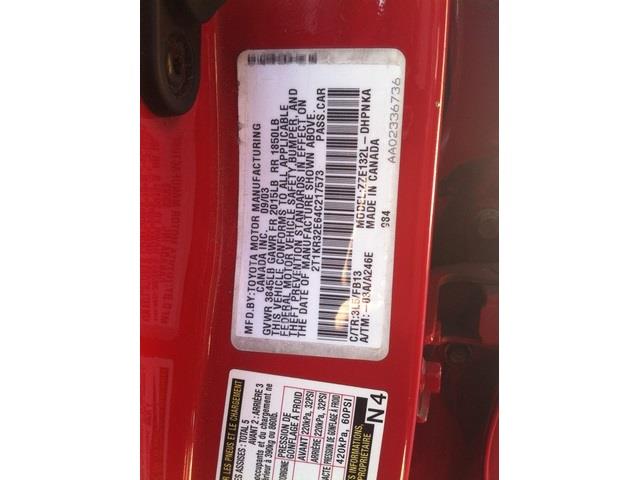 2004 Toyota Matrix Unknown