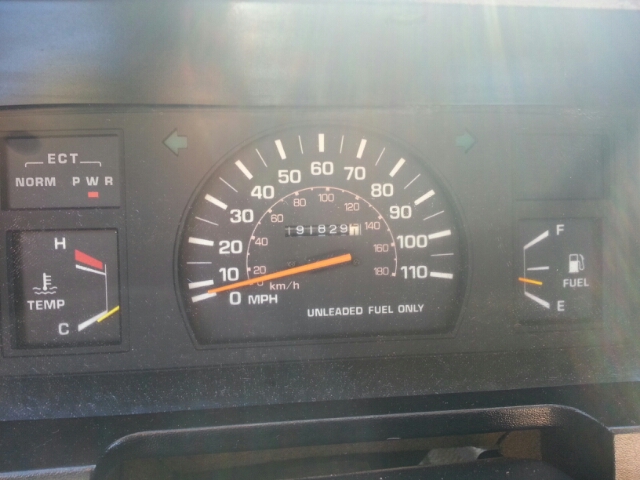 1985 Toyota Pickup 2dr 3.8L Auto Grand Touring W/blk Lth Ltd Avail