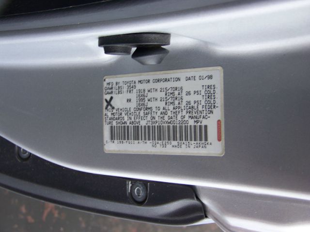 1998 Toyota RAV4 Power Windows, Seat And Locks