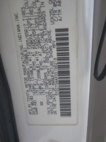 2003 Toyota Sequoia GT Limited