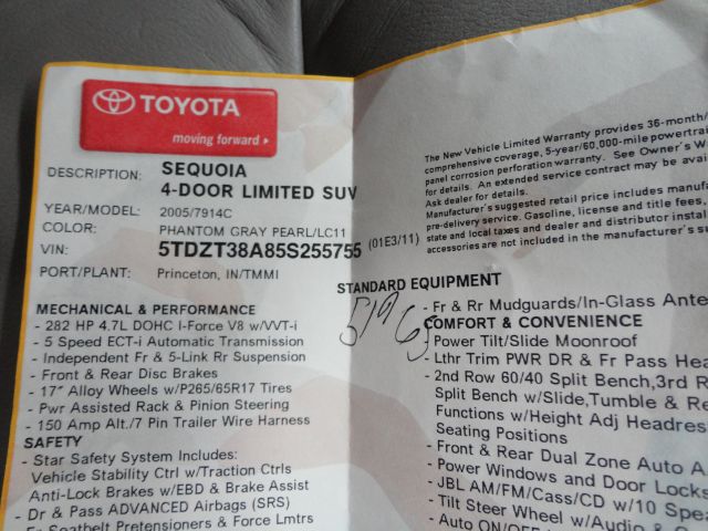 2005 Toyota Sequoia I Limited