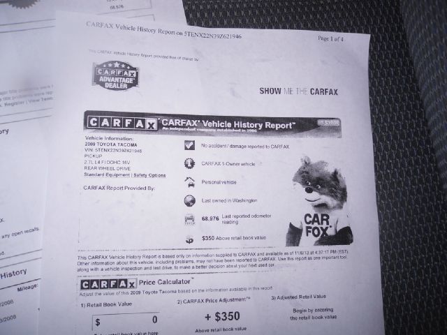 2009 Toyota Tacoma ES 2.4L AUTO