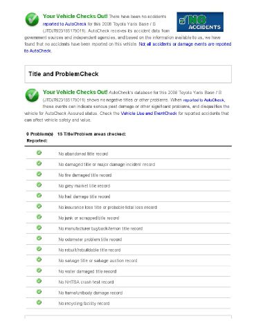 2008 Toyota Yaris EXT CAB 134.0 WORK Truck