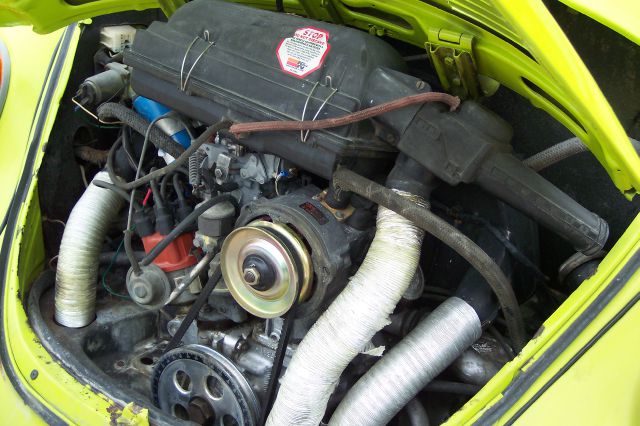 1974 Volkswagen Beetle Loaded Up