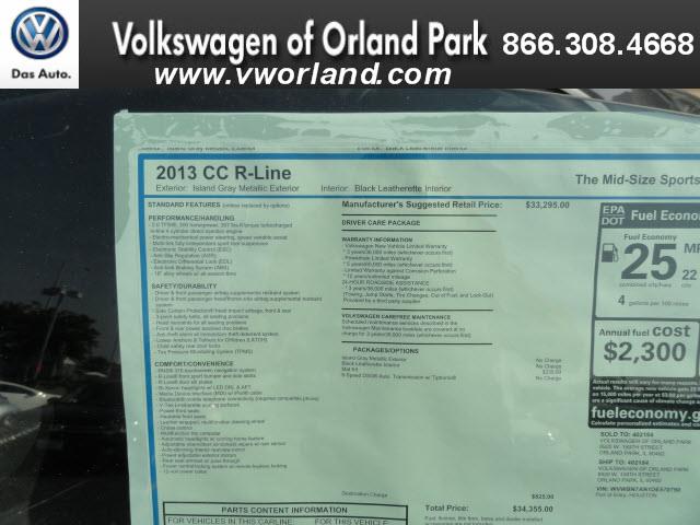 2013 Volkswagen CC Unknown