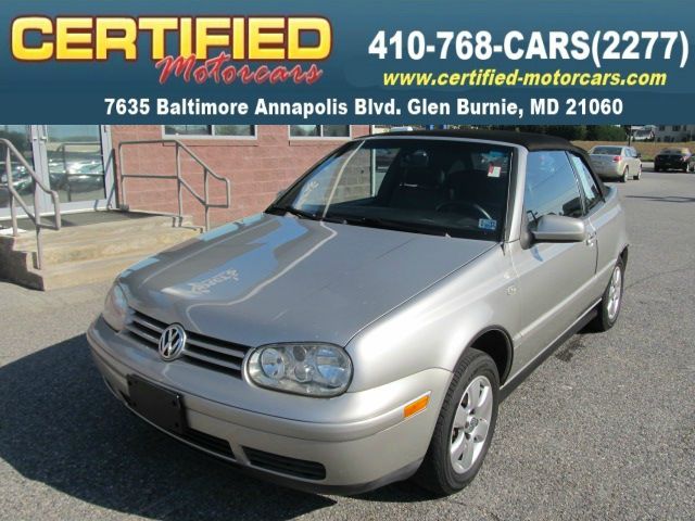 2001 Volkswagen Cabrio SE Crew Cab 4WD FFV
