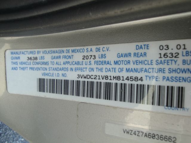 2001 Volkswagen Cabrio SE Crew Cab 4WD FFV