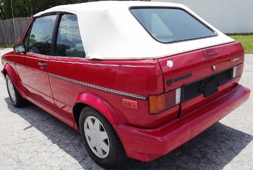 1988 Volkswagen Cabriolet Base
