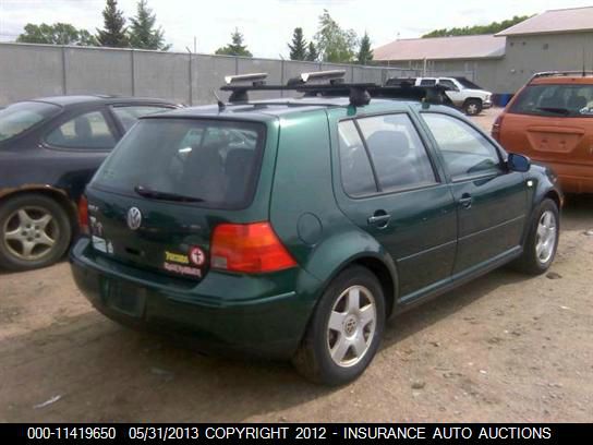 2000 Volkswagen Golf X V6 Manual 2WD