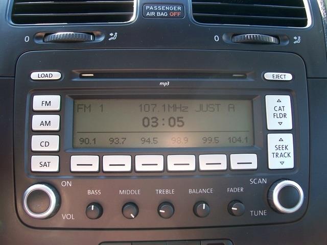 2009 Volkswagen Jetta CD With MP3