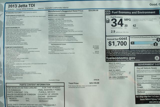 2013 Volkswagen Jetta CD With MP3