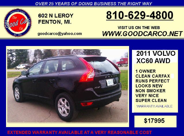 2011 Volvo XC60 ZX3 S