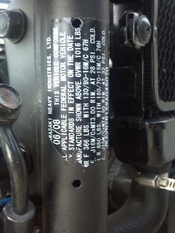 2009 Kawasaki Vulcan Unknown